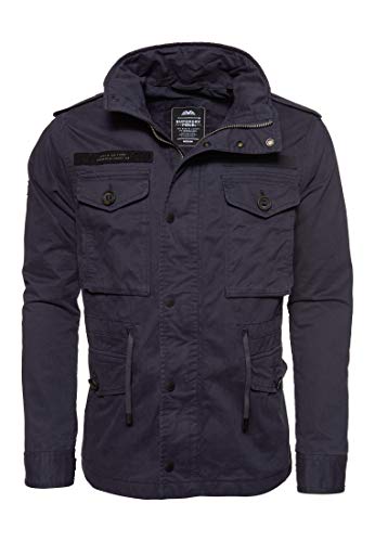 Superdry Hombre Cazadora Rookie Field Vulcan L