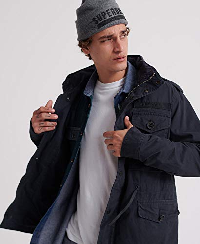 Superdry Hombre Cazadora Rookie Field Vulcan L