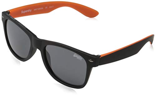 Superdry NEWFARE Gafas de Sol, Rubberised Black, Einheitsgröße para Hombre