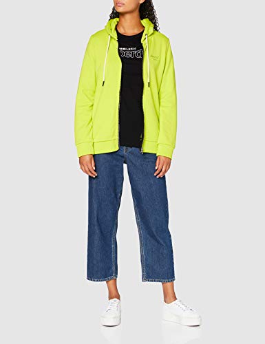 Superdry OL Elite Ziphood BR Capucha, Amarillo (Sulphur Spring Y5y), XS (Talla del Fabricante:8) para Mujer