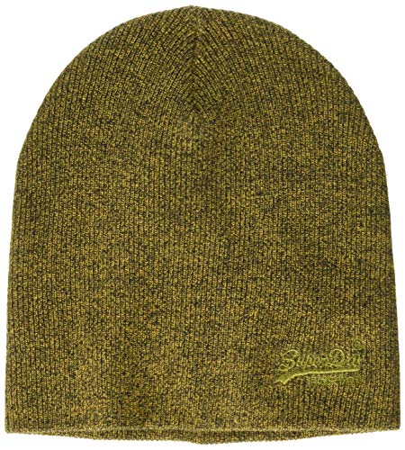 Superdry Orange Label Beanie Conjunto de Accesorios de Invierno, Sienna Gold Grit, OS para Hombre