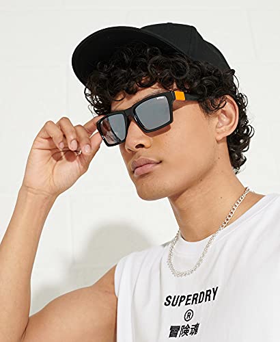 Superdry SDR 90’S Bevel Gafas, Black, One Size para Hombre