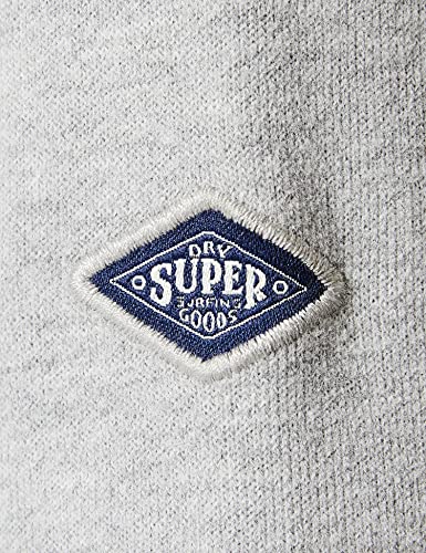 Superdry VL AOP UB Zip Hood Sudadera con Capucha, Grey Marl, XS para Mujer