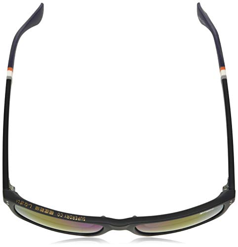 Superdry Yakima Gafas de Sol, Matte Black/Triple Fade Revo, Einheitsgröße para Hombre