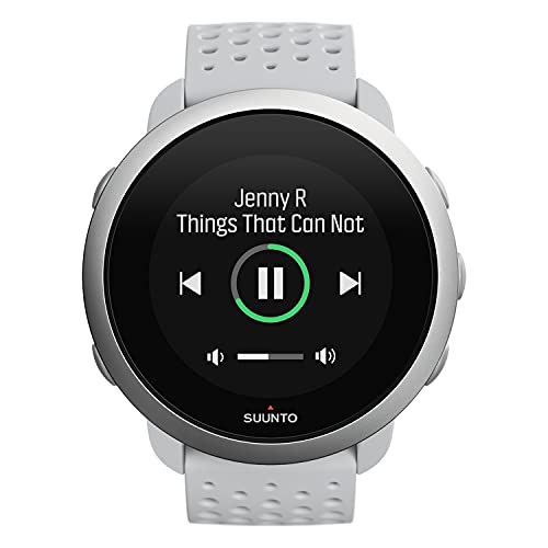 Suunto 3 Reloj deportivo GPS con medición dle ritmo cardiaco en la muñeca, Seguimiento 24/7 de actividad física y recuperación