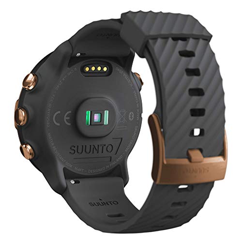 Suunto 7 Reloj Inteligente versátil para Practicar Deporte con Wear OS de Google, Unisex, Gris/Cobre, Talla Única