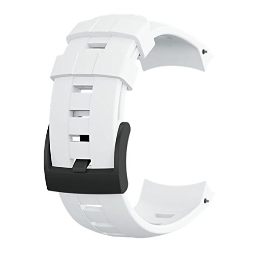 Suunto Ambit3 Vertical Silic. Strap Correa Reloj, Unisex, Blanco, Talla Única