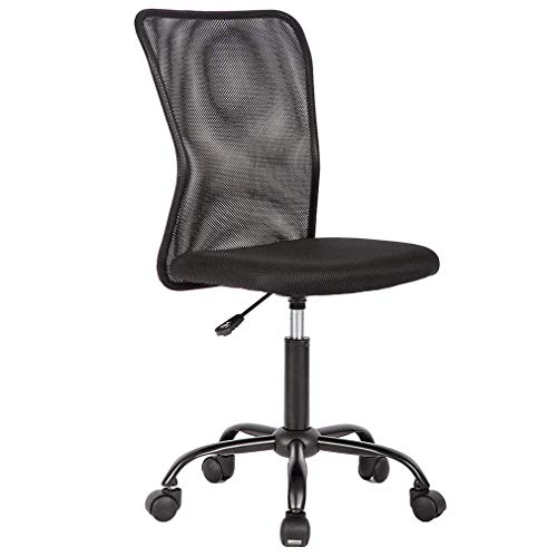 T-LoVendo TLV-1265 Silla de Oficina de Malla Giratoria Sin reposabrazos Ergonómica de Escritorio