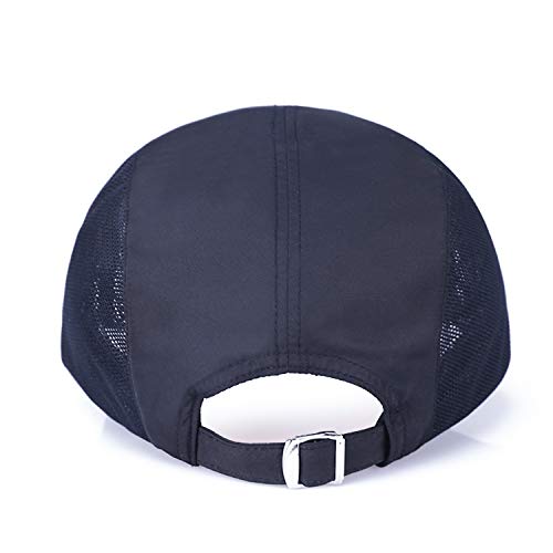 TAGVO Gorra de Béisbol de Malla Deportiva, Paquete de 2 Malla Transpirable de Verano Gorras de Sol de Béisbol de Secado Rápido Gorra de Visera ejecutiva Unisex con Cierre de Hebilla Ajustable