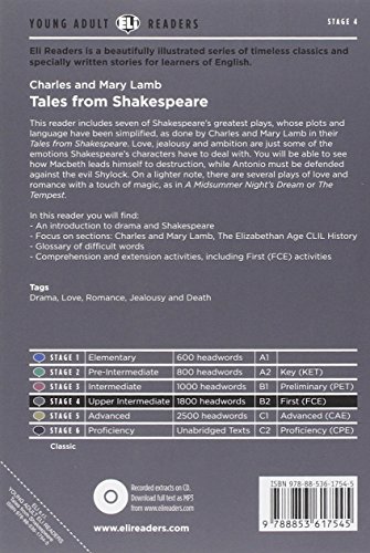 Tales from Shakespeare. Per le Scuole superiori. Con espansione online (Young adult readers): Tales from Shakespeare + downloadable audio