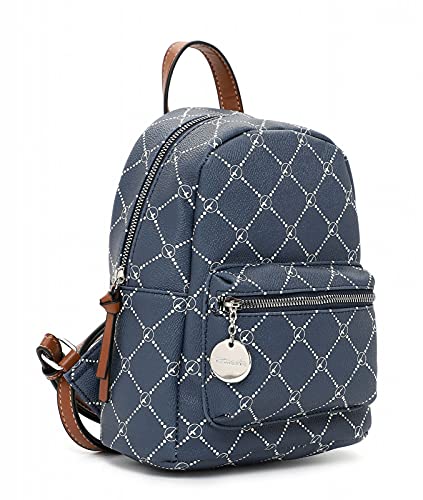 Tamaris Anastasia 30110-200 - Mochila para mujer (22 x 25 x 12 cm), azul ahumado, Talla única