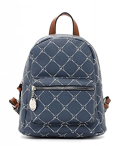 Tamaris Anastasia 30110-200 - Mochila para mujer (22 x 25 x 12 cm), azul ahumado, Talla única