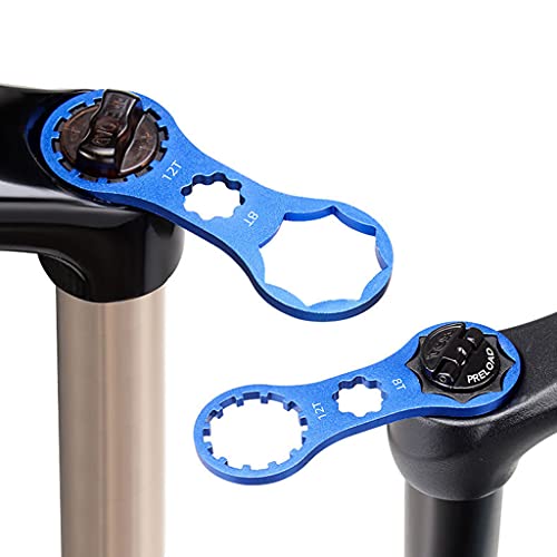 Tangpingsi Llave inglesa, herramienta de reparación de horquilla de bicicleta para SR Suntour XCR/XCT/XCM/RST MTB bicicleta de desmontar la tapa de la horquilla