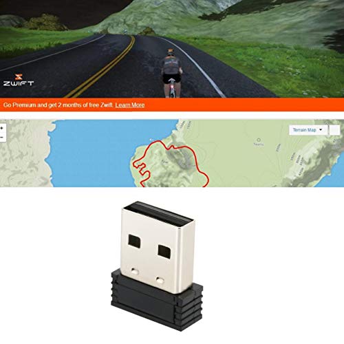 TAOPE Ant + Receptor de Datos del Juego Deportivo de Ciclismo para Garmin Forerunner 310XT,910XT,60,405,405CX,410,610 RC401