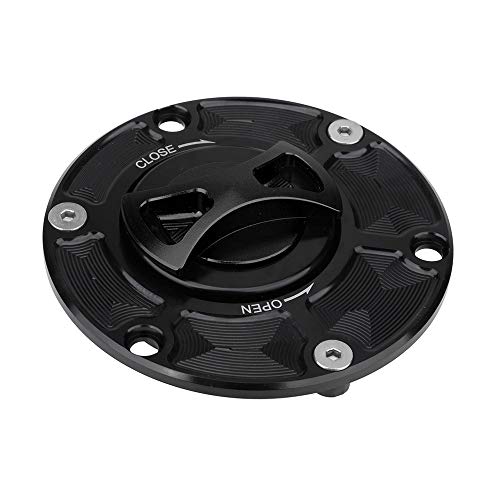 Tapa del Tanque del Tanque de Combustible de Gasolina de la Motocicleta CNC Sin Llave para Aprilia Mille RSV1000 RS125 RS250 Tuono 1000 Shiver 750 Triumph K.T.M Super Duke 990 990R Adventure 990 950