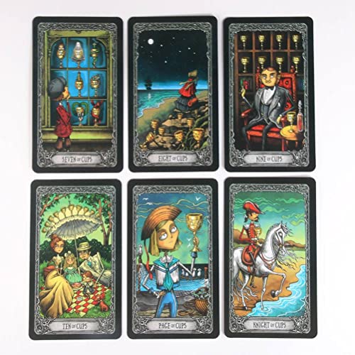 Tarot de la mansión Oscura,Dark Mansion Tarot,Tarot Deck,Board Game