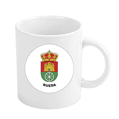 TAZA ESCUDO HERALDICO RUEDA VALLADOLID