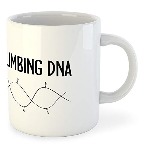 Taza Montañismo Climbing DNA