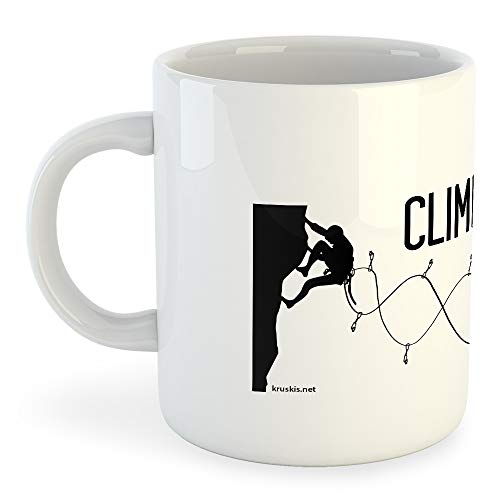 Taza Montañismo Climbing DNA