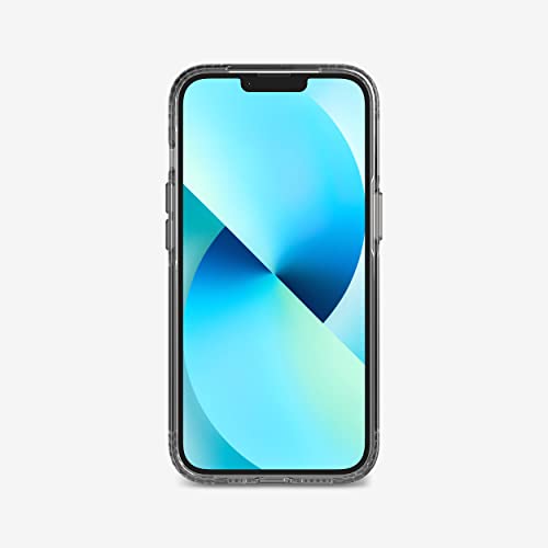 Tech21 EVO Clear para iPhone – Funda de teléfono Tintada de Carbono con protección multicaída de 12 pies