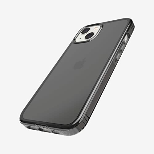 Tech21 EVO Clear para iPhone – Funda de teléfono Tintada de Carbono con protección multicaída de 12 pies
