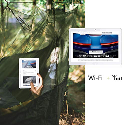 TEENO Tablet con Teclado 10 Pulgadas WIFI/4G Tablet con Ranuras para Tarjetas SIM estándar, Procesador de Cuatro Núcleos, 3G + 32GB, Doble Cámara, WiFi, Bluetooth, GPS