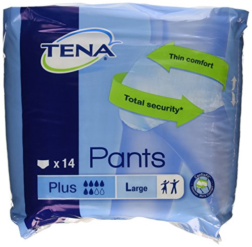 Tena Pants, Pañales, Talla L , Blanco, Fresh, 14 Unidades