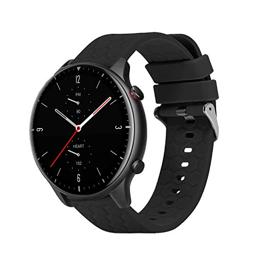 tencloud correas Compatible con Amazfit GTR 47mm Correas de Reloj, Suave Silicona Sport Pulseras Brazo Bandas Compatible con Amazfit GTR Smartwatch