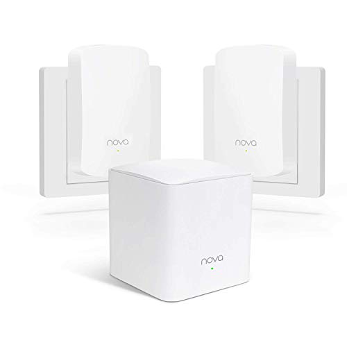 Tenda MW5 Sistema WiFi Mesh AC1200 Router Dual Banda para casas 100-300㎡ Pack3