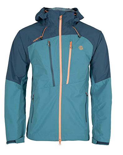 Ternua Nakur Jkt M Chaqueta con Capucha, Hombre, Azul (Pagoda Blue), L