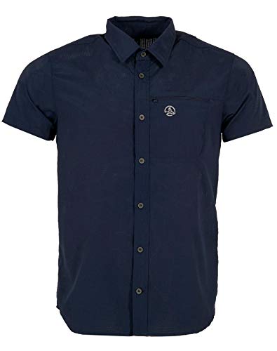 Ternua Thond Camisa, Hombre, Dark Marine, S