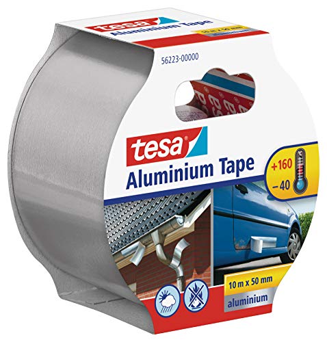 TESA 56223-00000-01 - Cinta de Aluminio 50 micras - 10m x 50mm