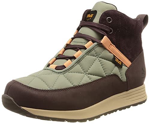 TEVA Zapatilla W Ember Commute WP, Botas de Senderismo Mujer, Fudge/Shadow OR, 39 EU