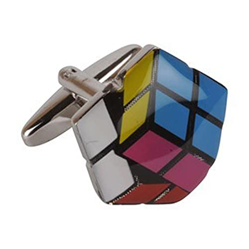 The Cufflink Store Gemelos Cubo Rubik