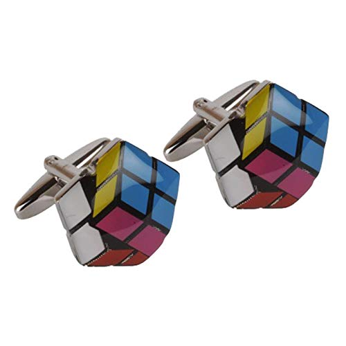 The Cufflink Store Gemelos Cubo Rubik