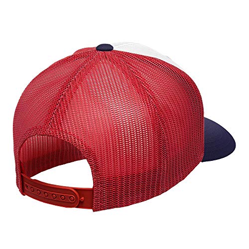 The Indian Face Gorra - Born to Bodyboard White/Blue/Red
