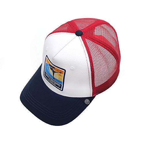 The Indian Face Gorra - Born to Bodyboard White/Blue/Red