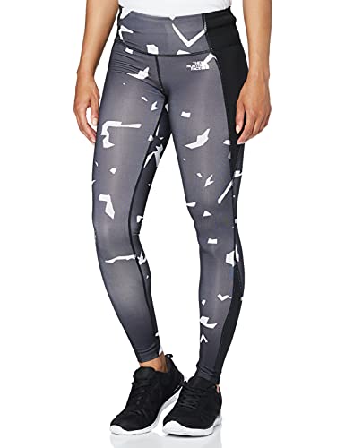 The North Face 24/7 Printed Tight Mallas Estampadas para Mujer, TNF Black Lost In Space Print, Regular, L