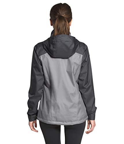 The North Face Chaqueta para mujer Resolve Plus, Meld Gris/Gris Asfalto, S