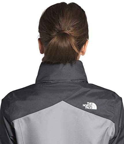 The North Face Chaqueta para mujer Resolve Plus, Meld Gris/Gris Asfalto, S