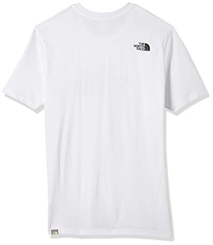 The North Face T92TX3 Camiseta Easy, Hombre, Blanco (Tnf White), L