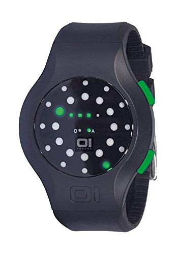 THE ONE Reloj Binario para Unisex de Cuarzo con Correa en Caucho MK202G3
