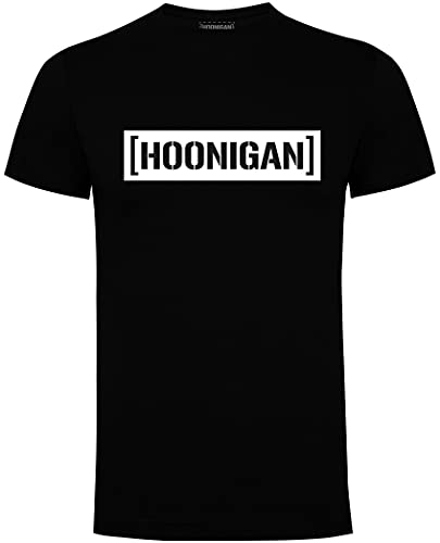 The Original Hoonigan Ken Block Censor Bar - Camiseta para hombre, Negro , M