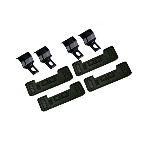 Thule 141543 Kit de Ajuste Personalizado para Montar Techo vehículos sin Puntos de conexión para portaequipajes ni Barras de Serie, Negro, Única