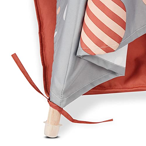 Tienda campaña Infantil, Cosmo Tipi, Decorativa de Madera Natural, Tejido de poliéster Impermeable, Juego Apto para Exterior, Unisex niños y niñas