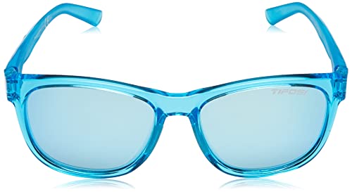 Tifosi Swank - Gafas unisex para lentes individuales, color azul cielo/azul ahumado, talla única