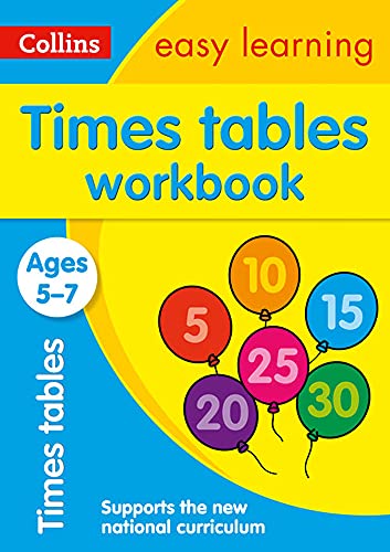 TIMES TABLES 5-7 WB: Ideal for home learning (Collins Easy Learning KS1)