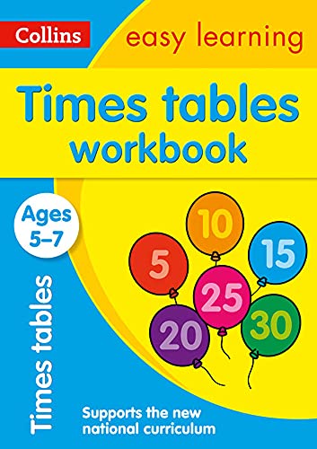 TIMES TABLES 5-7 WB: Ideal for home learning (Collins Easy Learning KS1)