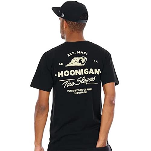 Tire Slayers Hoonigan Ken Block Cheater Slicks - Camiseta para hombre, Negro , M