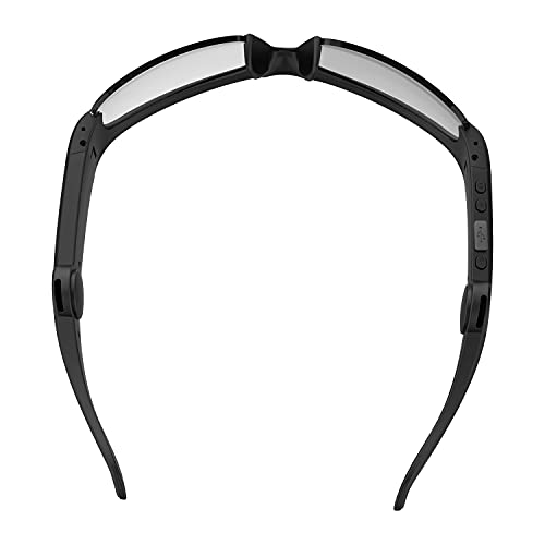 TJ Frames: Gafas de Sol con Audio con Auriculares Abiertos, Gafas de Sol Inteligentes, Gafas de Sol Deportivas con Lentes UV400 y conectividad Bluetooth (tamaño: 148 mm Grande)